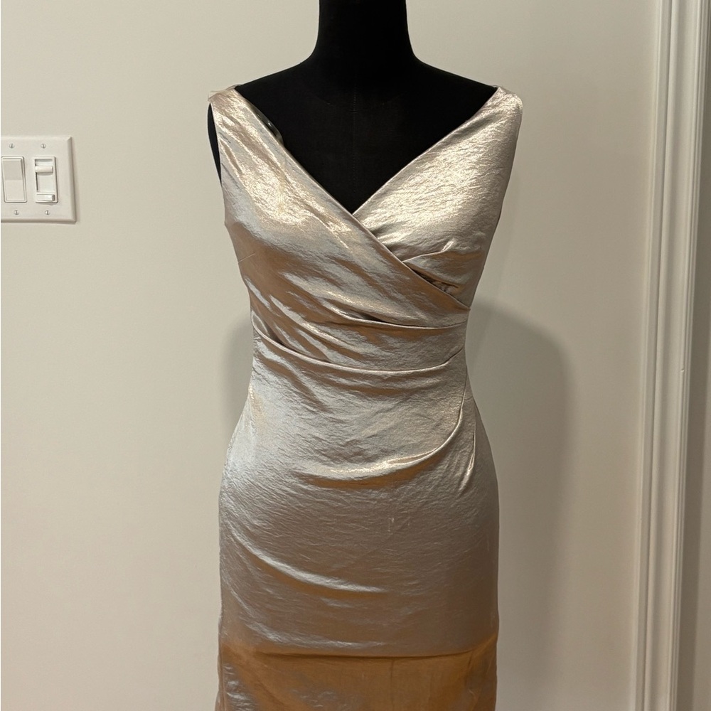 Anne Klein Elegant Metallic Dress